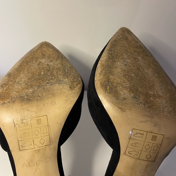 Suede leather - Aldo heel - Picture 3 of 3